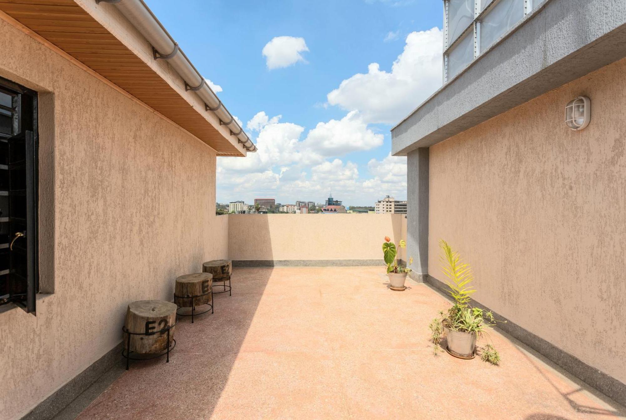 Penthouse Rooftop Studio With King Bed Nairobi Dış mekan fotoğraf